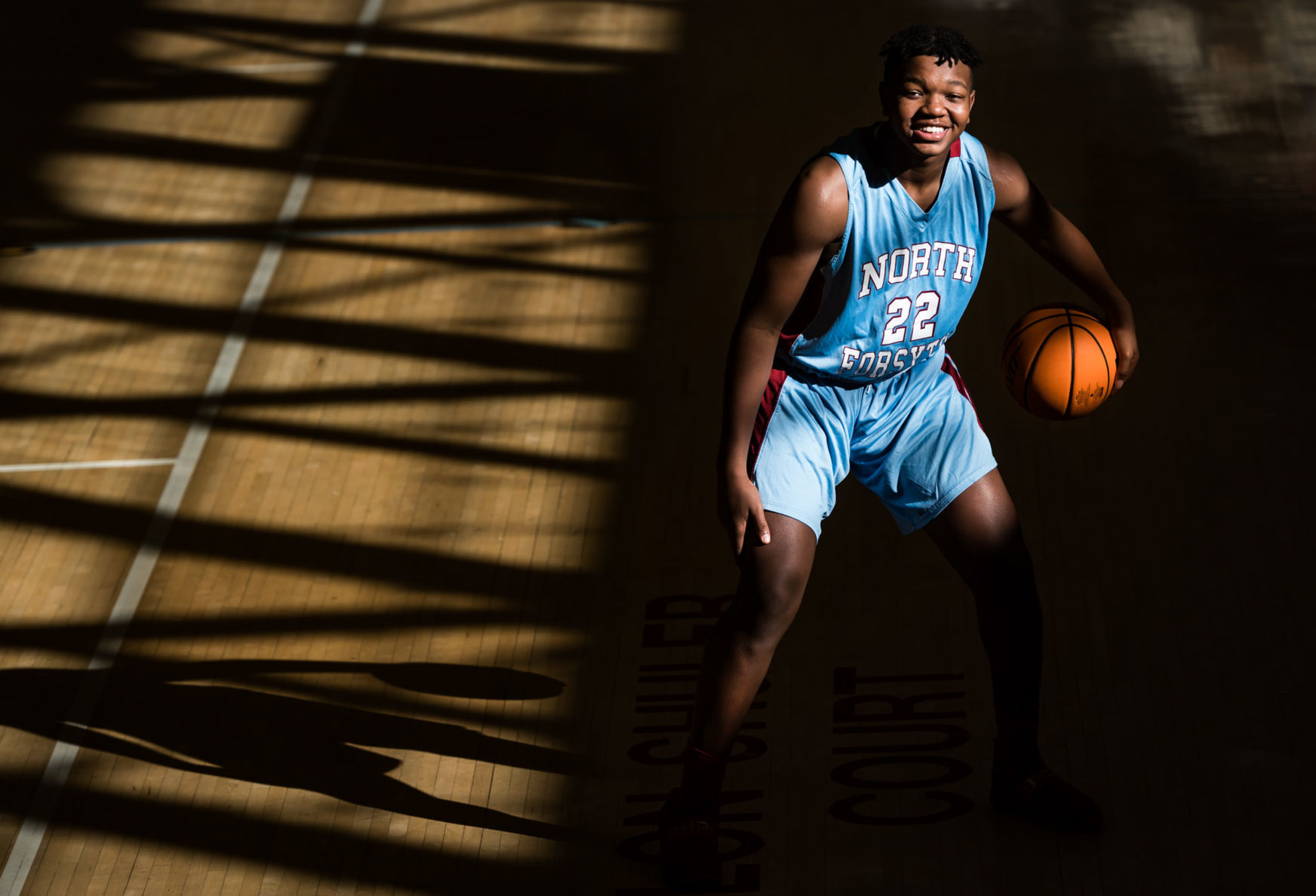 HSX North Forsyth Boys Basketball Lewis Walker